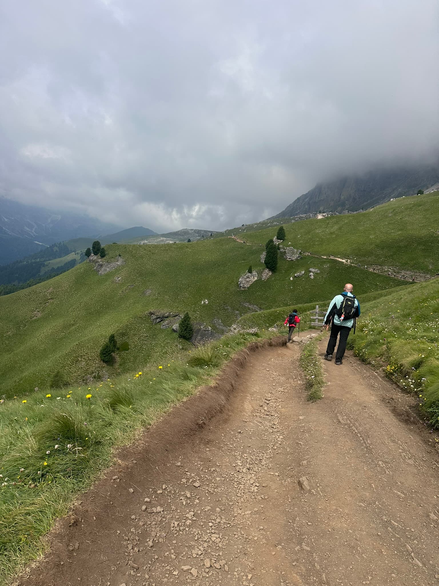 The mountains