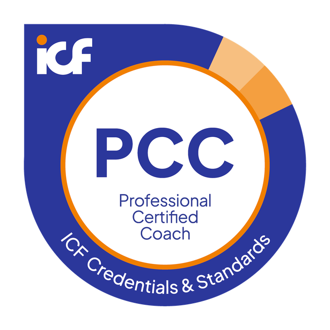 شارة اعتماد الـ ICF PCC